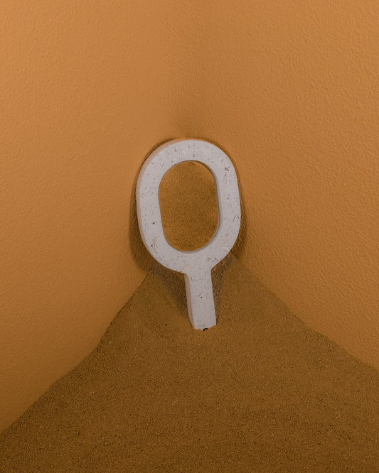 Espelho de Mão Branco