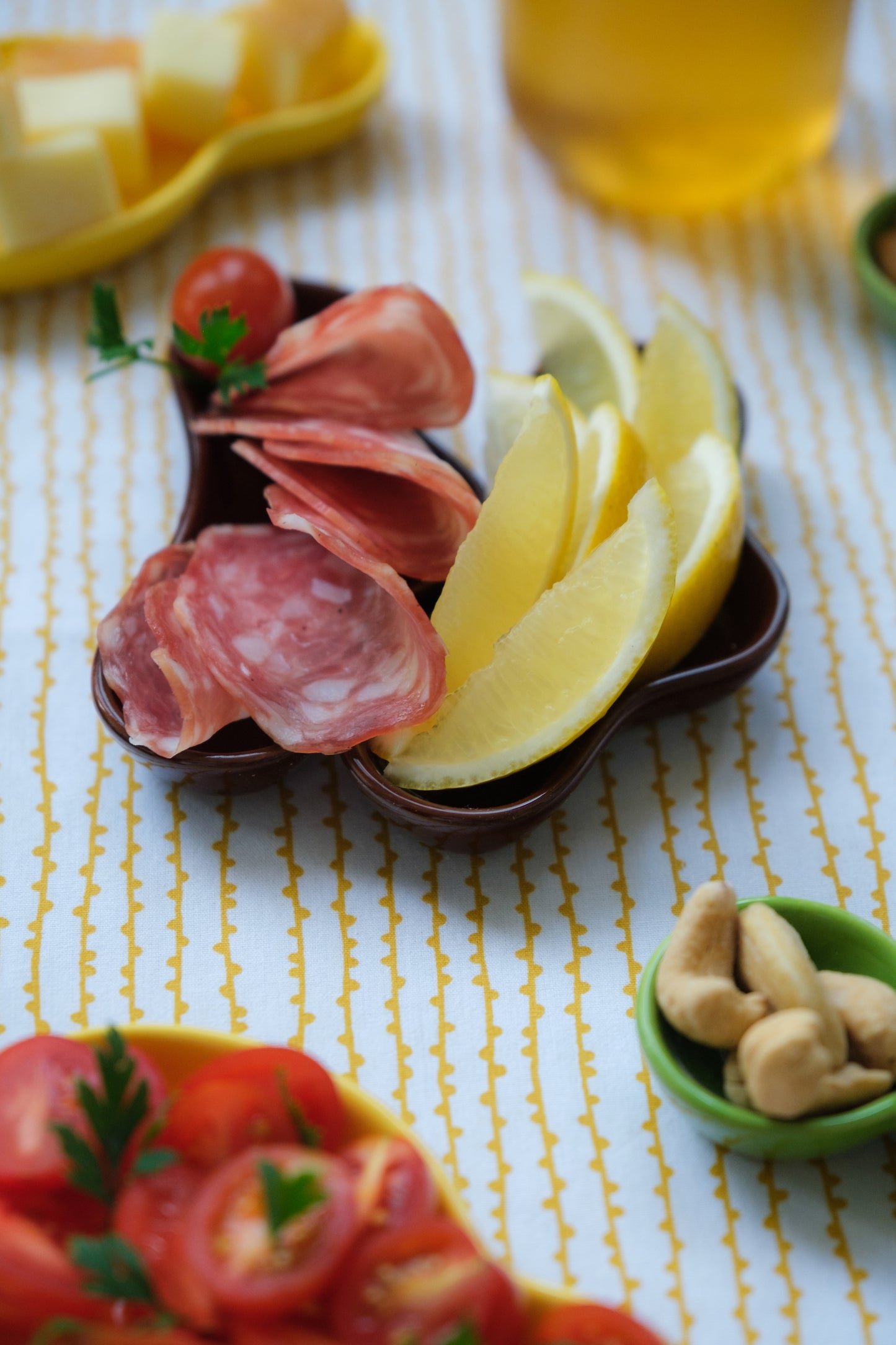 Conjunto Petisqueiras Coloridas