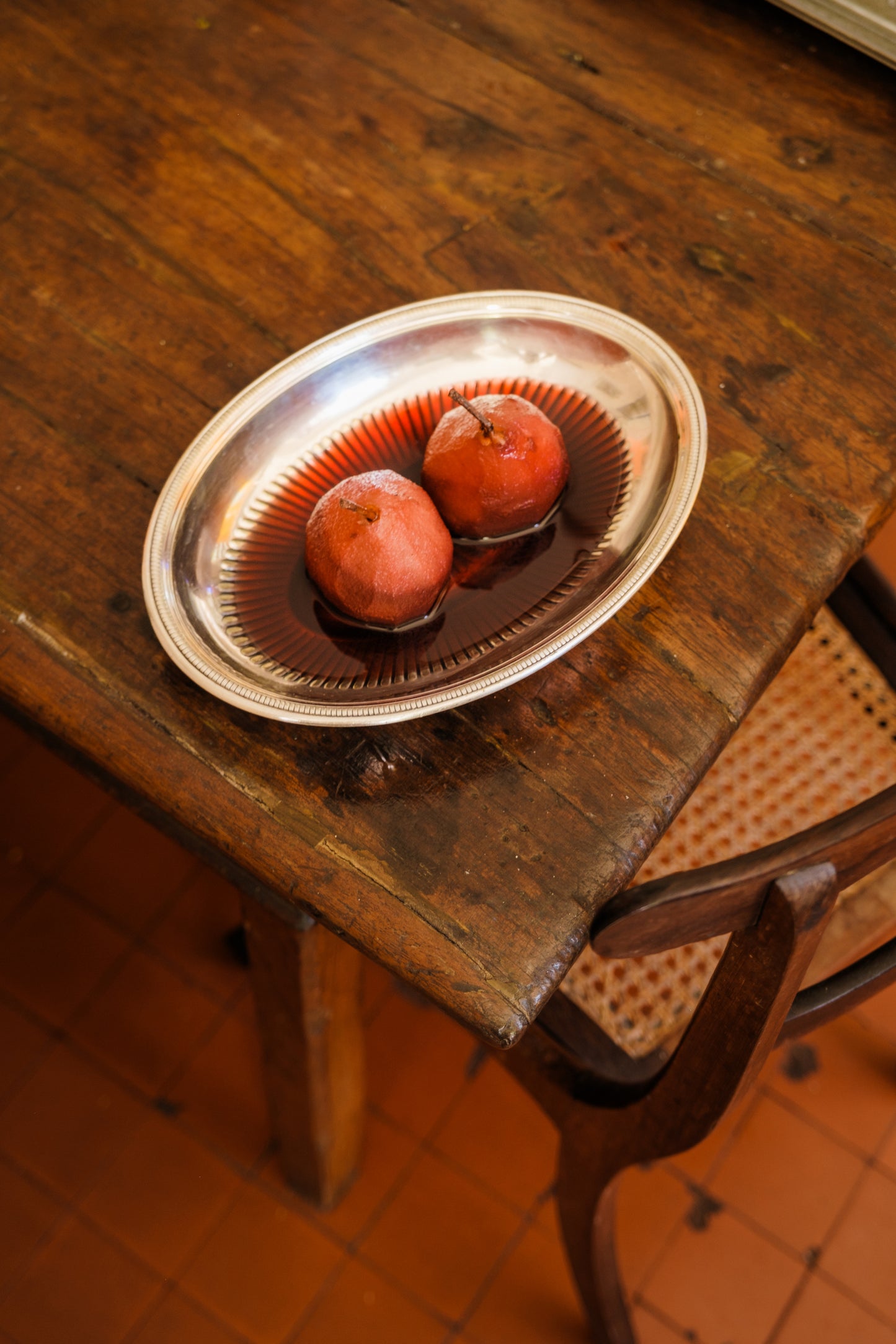 Fruteira em prata Christofle