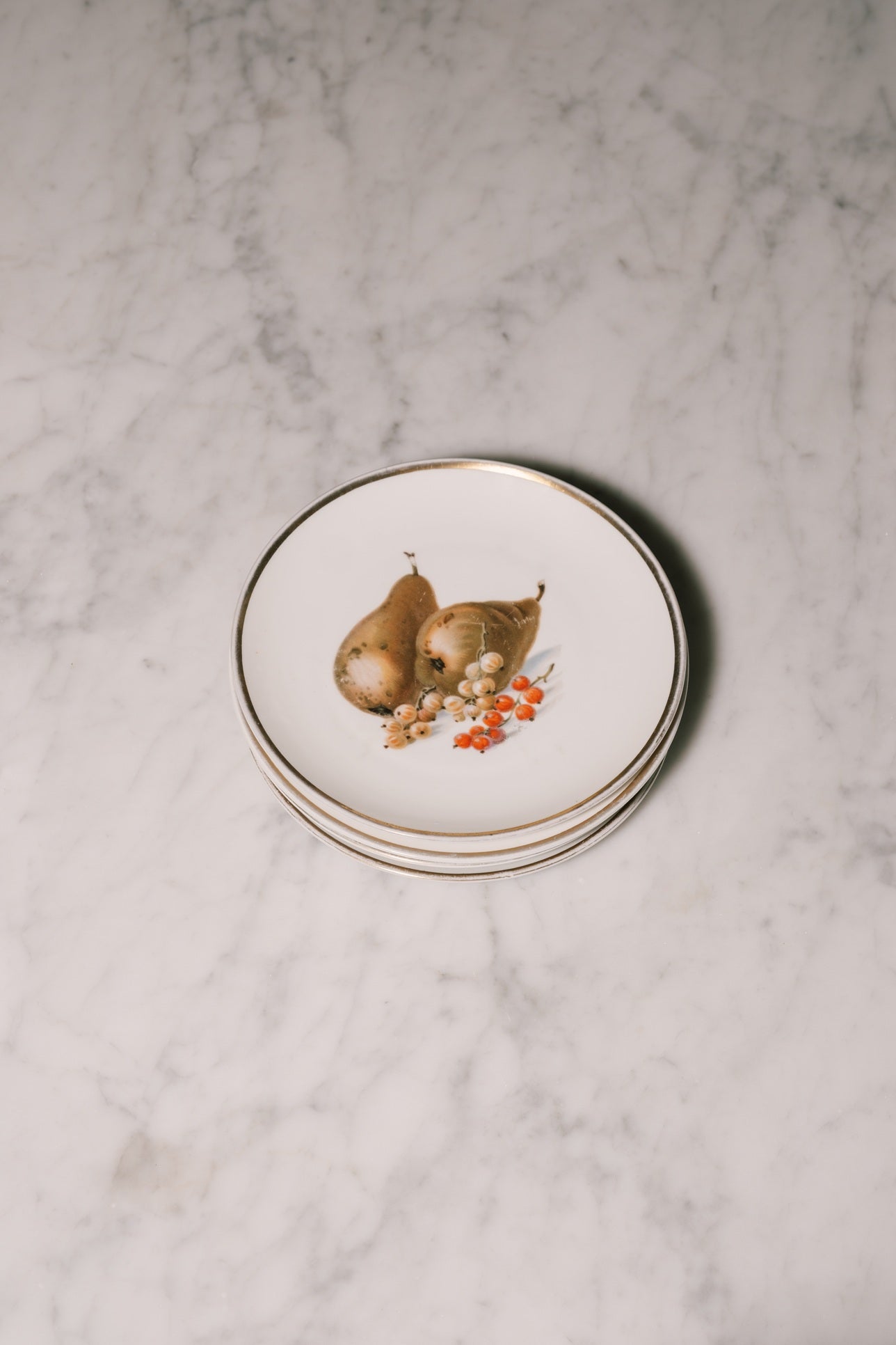 Prato frutas cerâmica