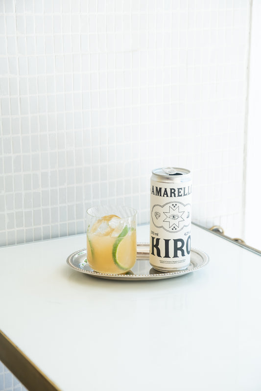 Kiro x Amarello Cachaça cajá-manga