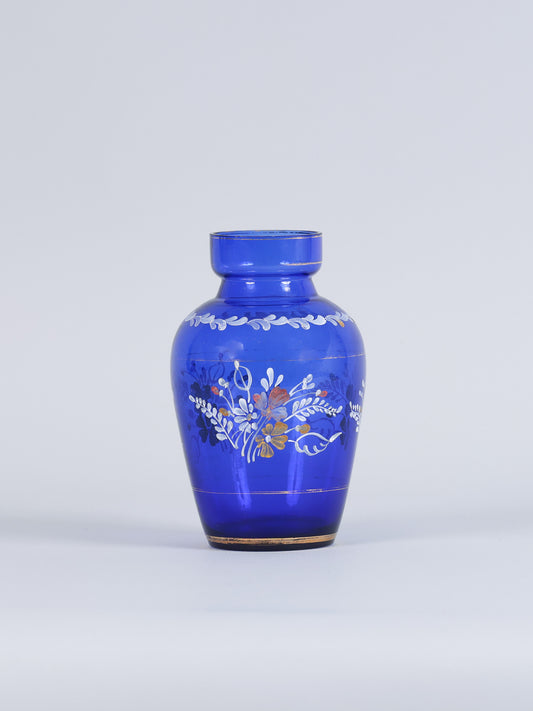 Vaso Azul Pintado à Mão